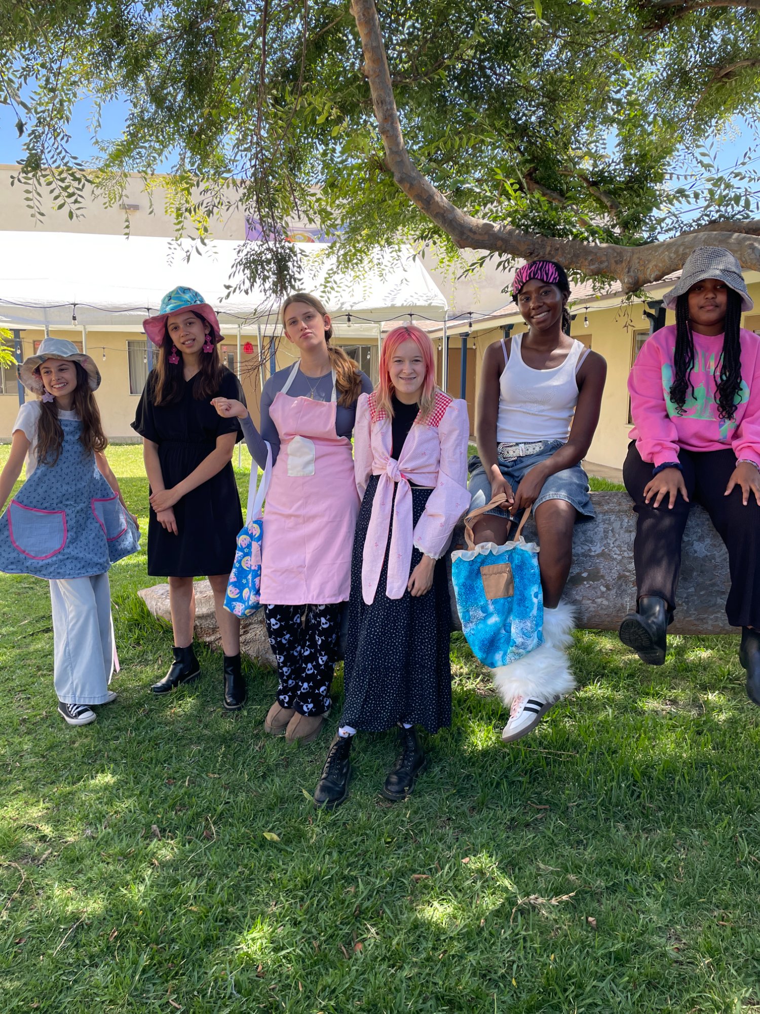 Sewing Arts Lab students